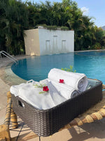 Load image into Gallery viewer, Luxury Floating Serving Tray - Brown ( Rectangle )
