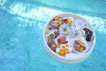 Load image into Gallery viewer, Luxury Floating Serving Tray  - White ( Round )
